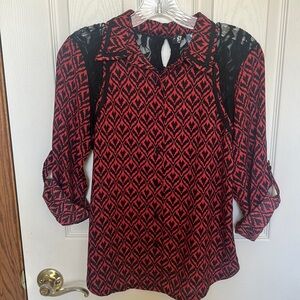 Buckle- Unique Top with Lace Back